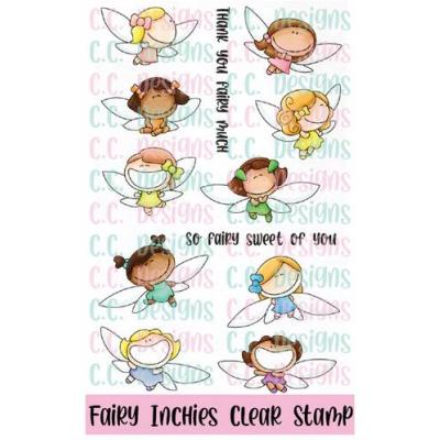 C.C. Designs Clear Stamps - Fairy Inchies